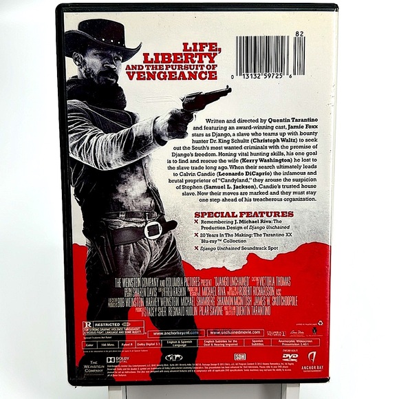 Django Unchained. Quentin Tarantino. Jamie Foxx, Leonardo DiCaprio. - Picture 3 of 5